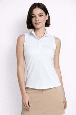 Walter Hagen Sleeveless UV Golf Polo Shirt 2XL Clubhouse NWT A200 Excellent